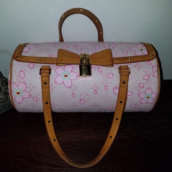 LIMITED EDITION LOUIS VUITTON CHERRY BLOSSOM BAG - Picture 2 of 7